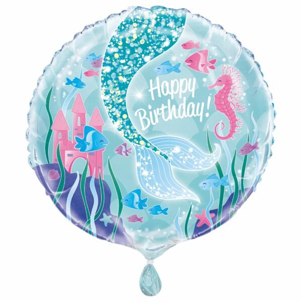 Mermaid Foil Balloon 18"